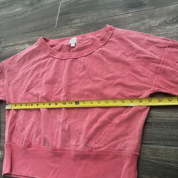 roan and ryan sweater coral oversize sweatshirt patch size XS - Picture 4 of 6